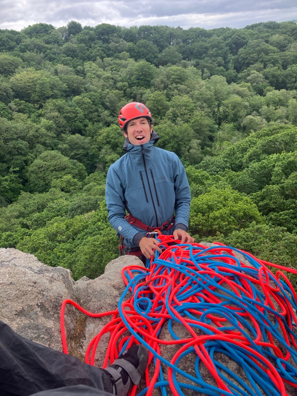 Climbing on the&nbsp;Dewerstone