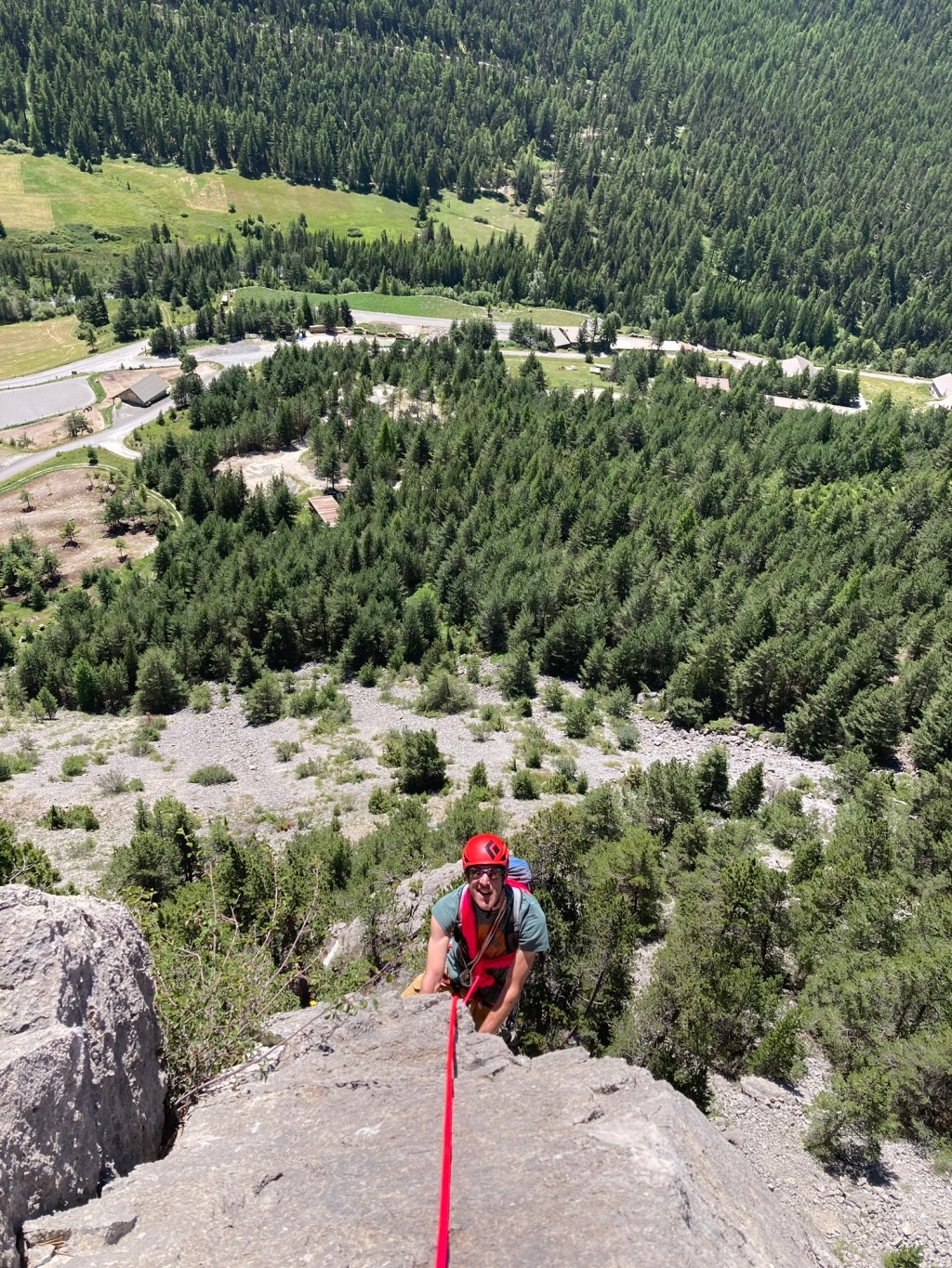 Éperon El Niño, 4b, (150m), Ceillac&nbsp;Valley