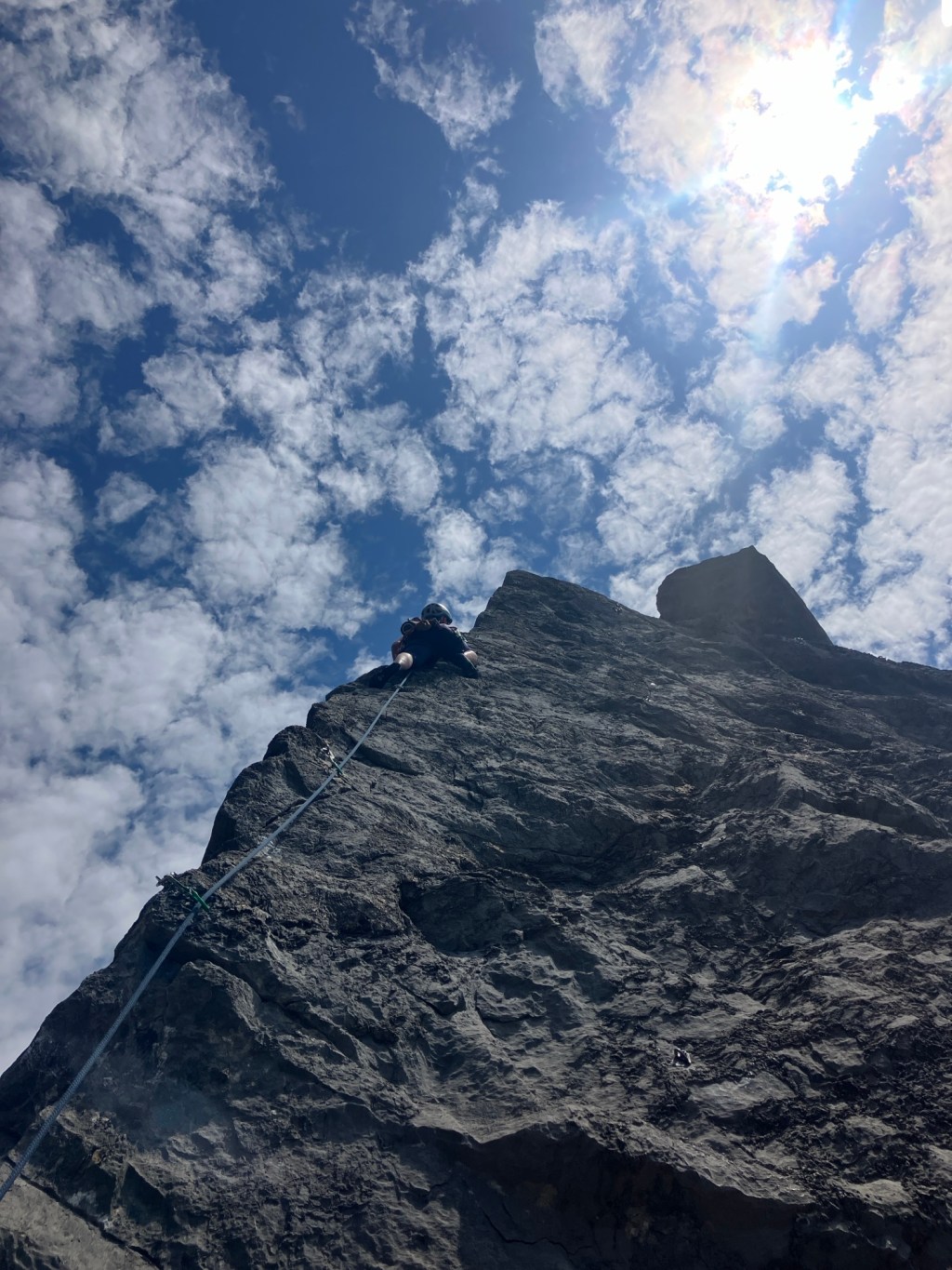 Climbing at Réotier