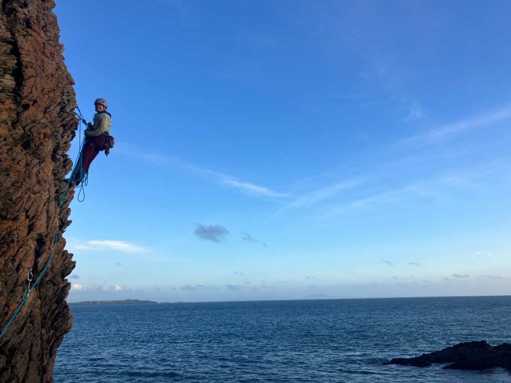 Sunset Sea Cliff&nbsp;Climbing
