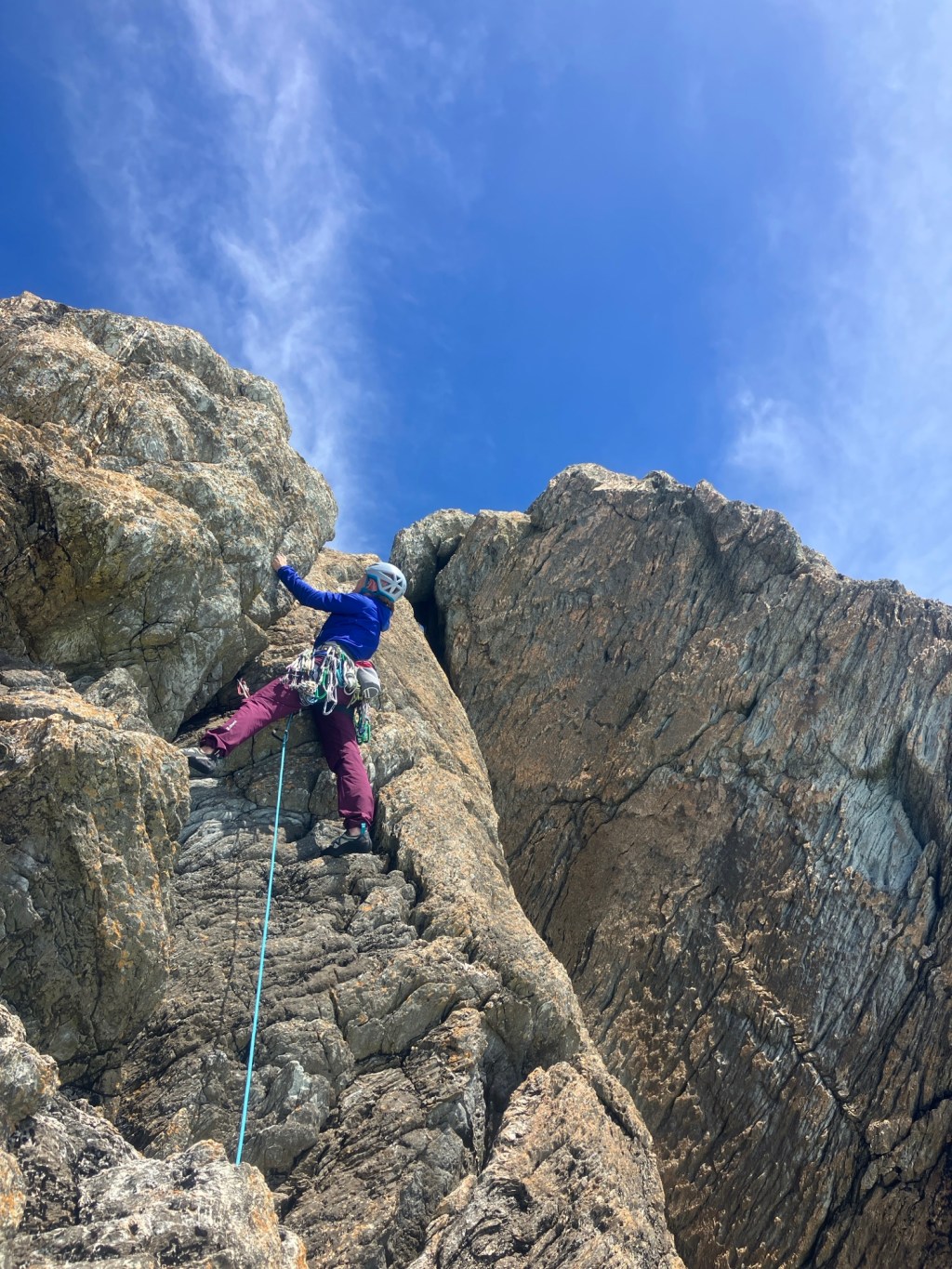 Rock Climbing at&nbsp;Rhoscolyn