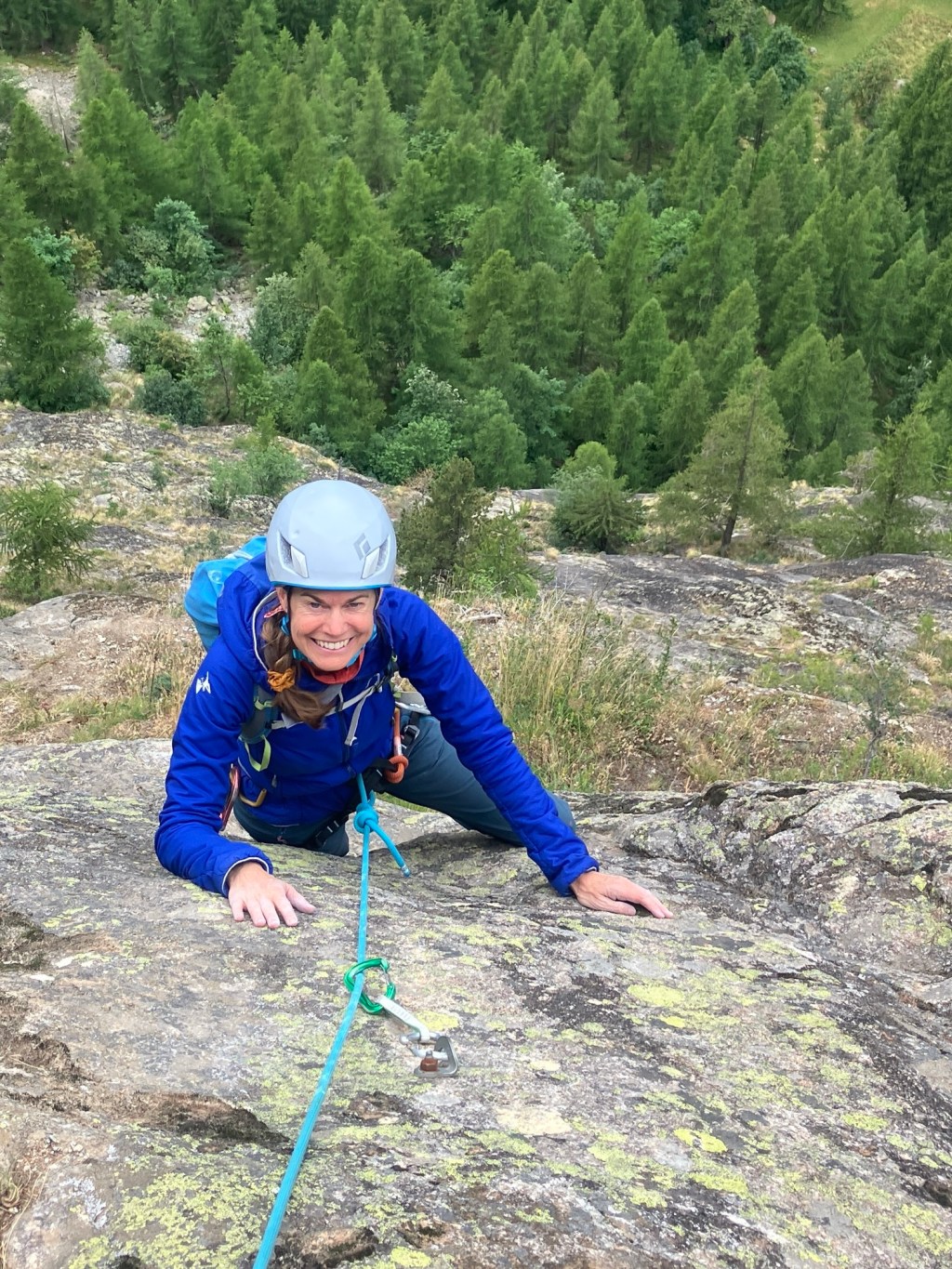 Chaud Biz, 5b, 5b, 5c, 5c, 4c, 4c, 5c, 5c+**&nbsp;Ailefroide