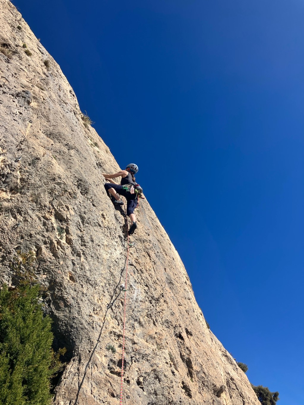 Climbing at Marin