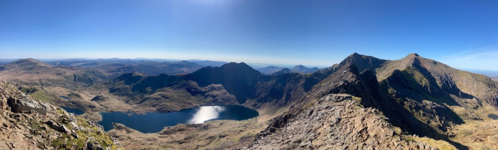 Snowdon via Crib&nbsp;Goch