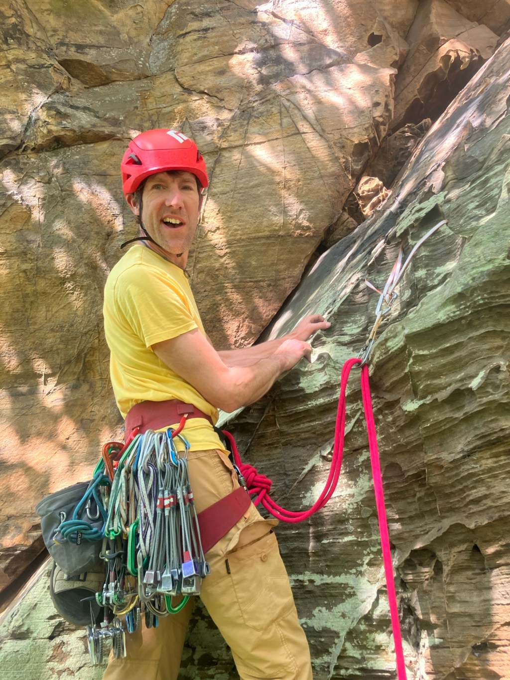 Climbing at Armathwaite