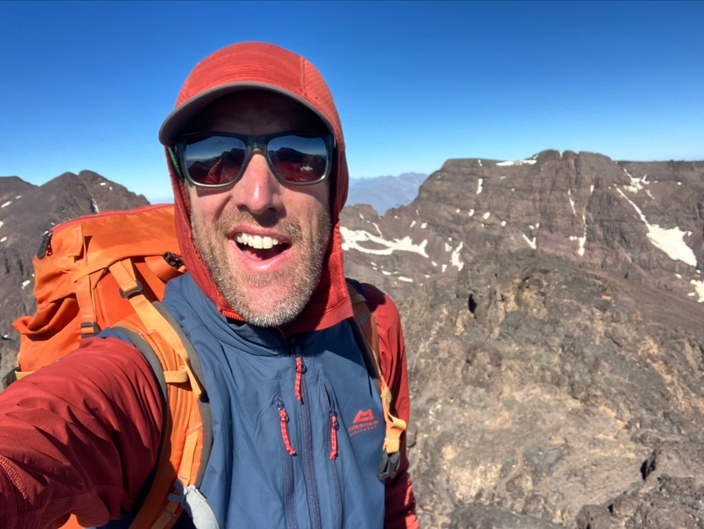 Jebel Toubkal (4167m) and Toubkal West&nbsp;(4018m)